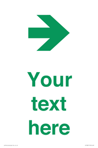 Custom Safe Condition inverse: Green right arrow